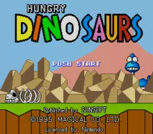 Image n° 1 - screenshots  : Hungry Dinosaurs